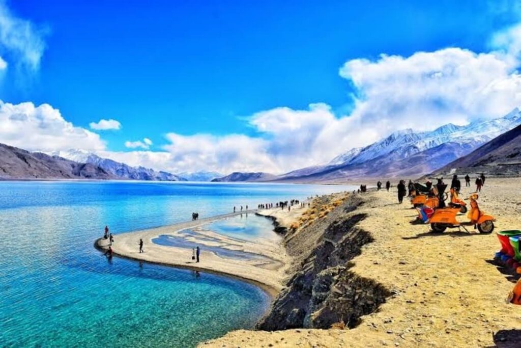 leh pangong lake leh
